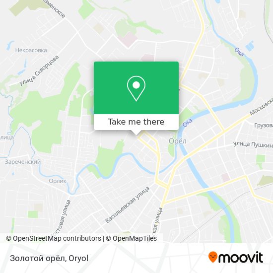 Золотой орёл map