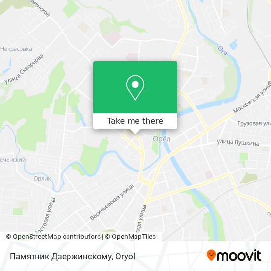Памятник Дзержинскому map