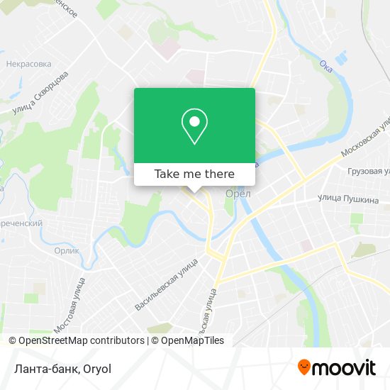 Ланта-банк map