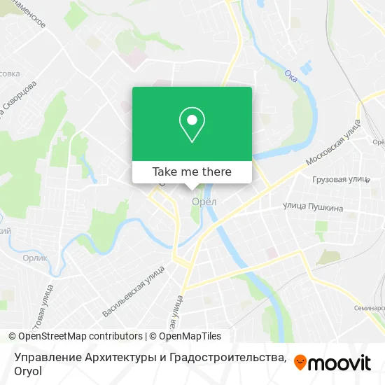 Управление Архитектуры и Градостроительства map