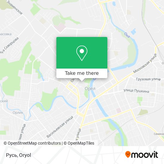 Русь map