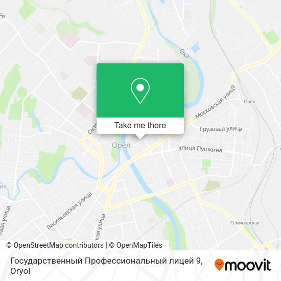 Государственный Профессиональный лицей 9 map