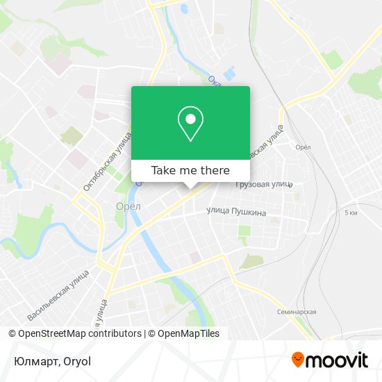 Юлмарт map