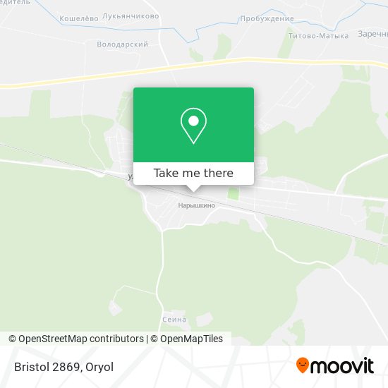 Bristol 2869 map