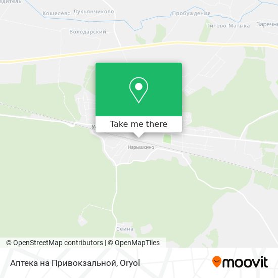 Аптека на Привокзальной map