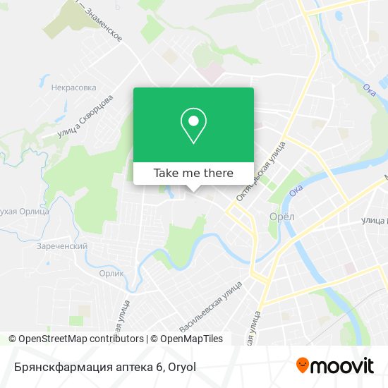 Брянскфармация аптека 6 map