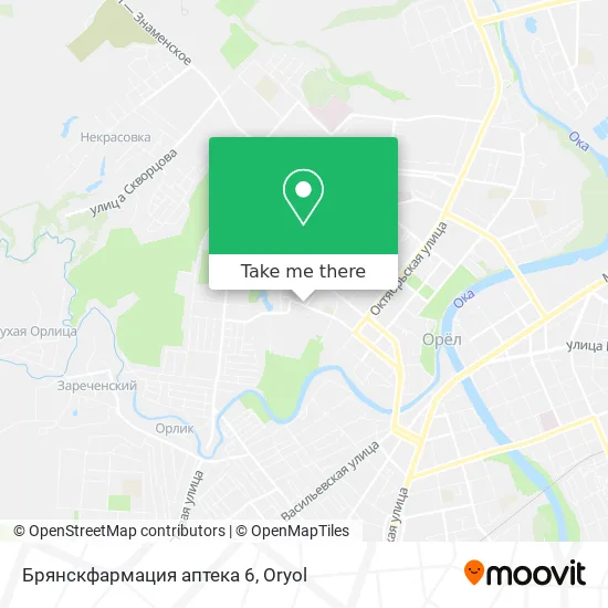 Брянскфармация аптека 6 map