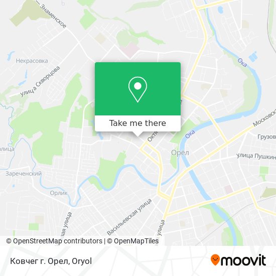 Ковчег г. Орел map
