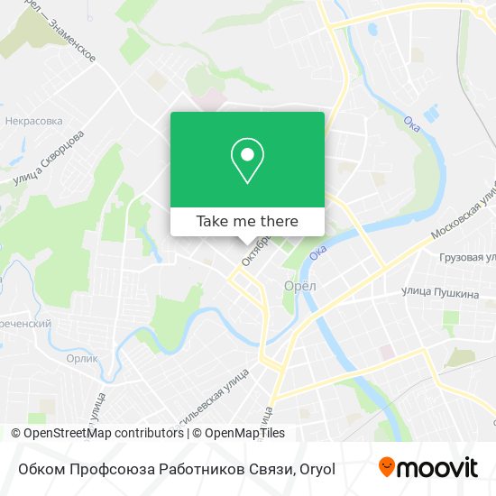Обком Профсоюза Работников Связи map