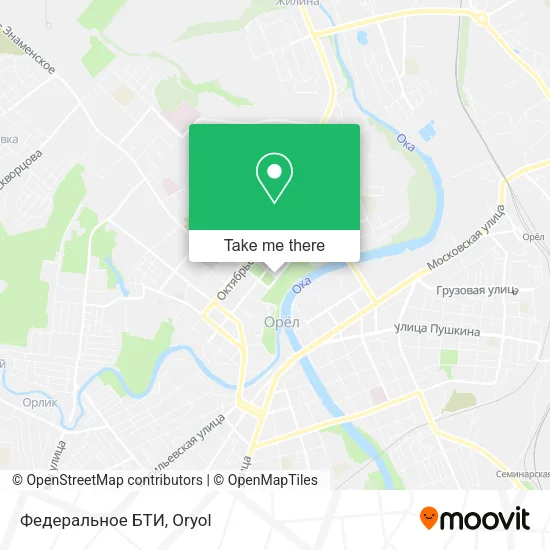 Федеральное БТИ map