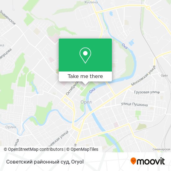 Советский районный суд map