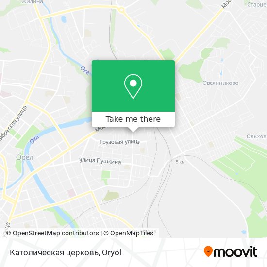 Католическая церковь map