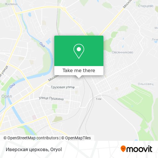 Иверская церковь map
