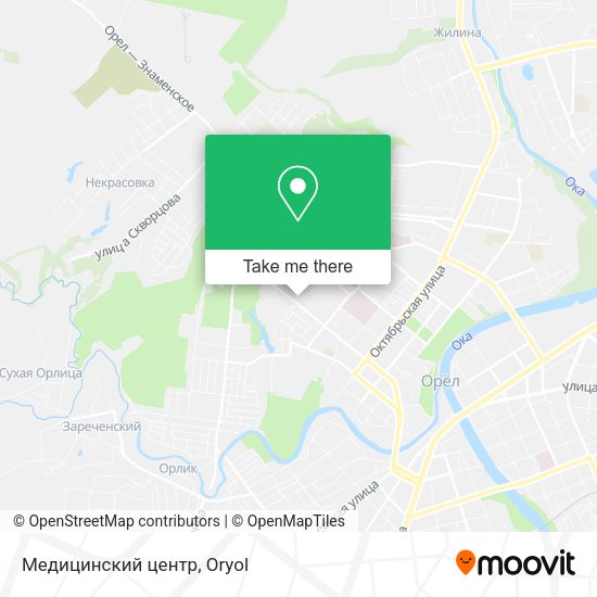 Медицинский центр map