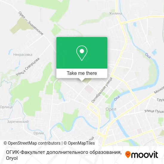 ОГИК-Факультет дополнительного образования map