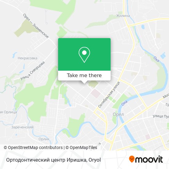 Ортодонтический центр Иришка map