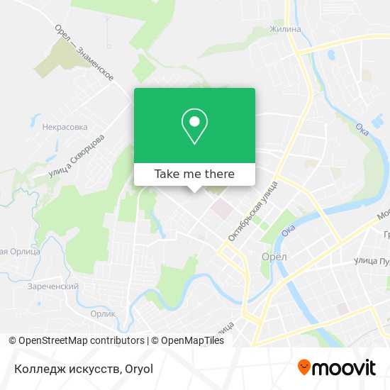 Колледж искусств map