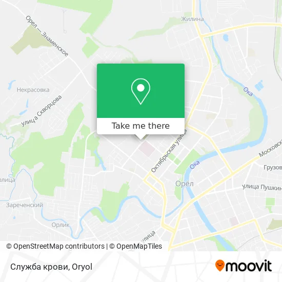 Служба крови map