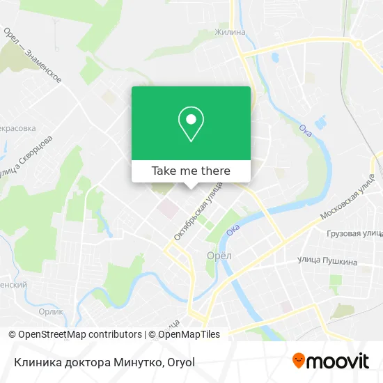 Клиника доктора Минутко map