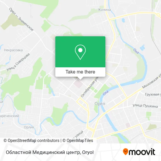 Областной Медицинский центр map