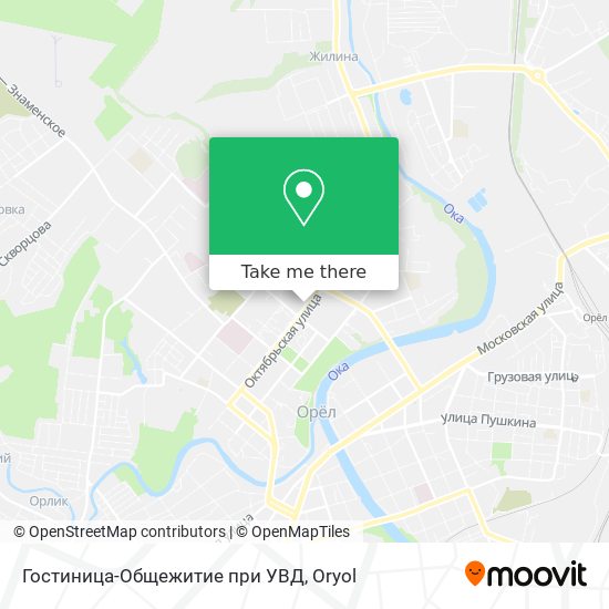 Гостиница-Общежитие при УВД map
