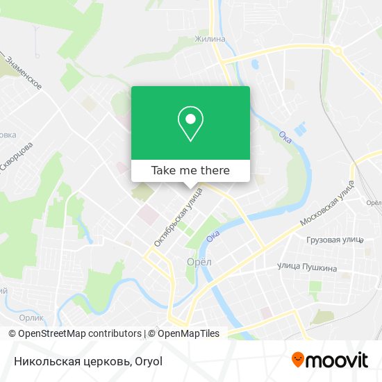 Никольская церковь map