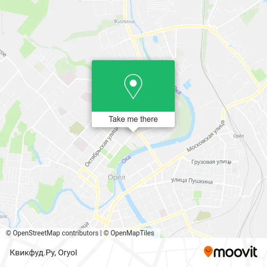 Квикфуд.Ру map