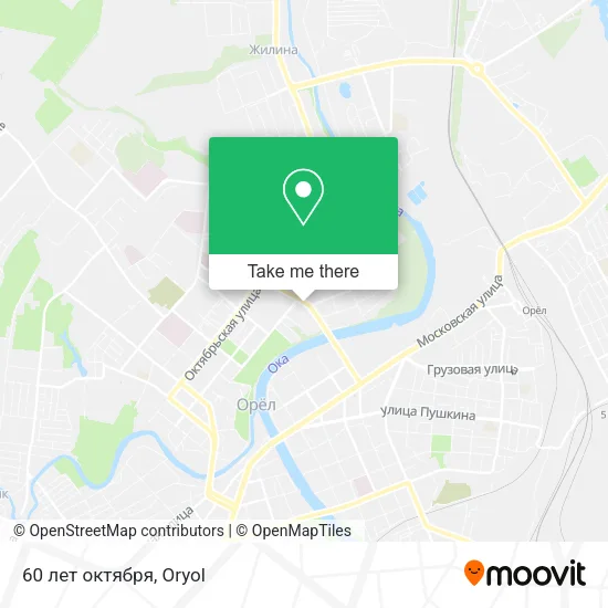 60 лет октября map