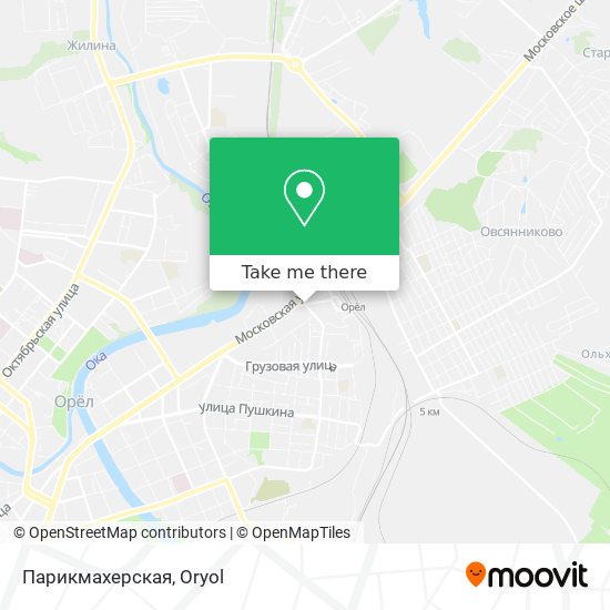 Парикмахерская map