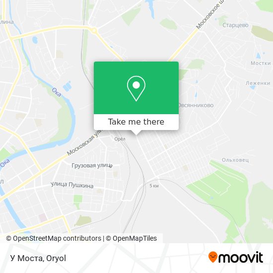 У Моста map