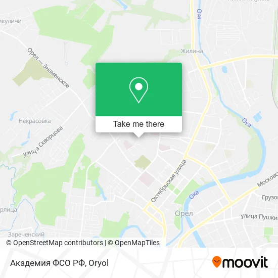 Академия ФСО РФ map
