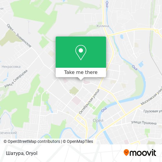 Шатура map