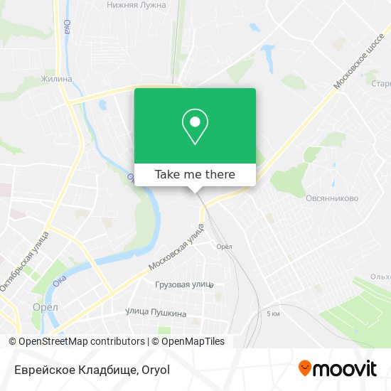 Еврейское Кладбище map