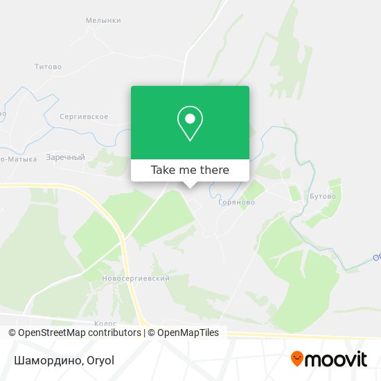 Шамордино map