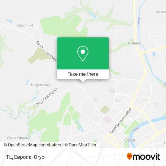 ТЦ Европа map