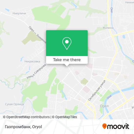 Газпромбанк map