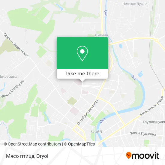 Мясо птица map