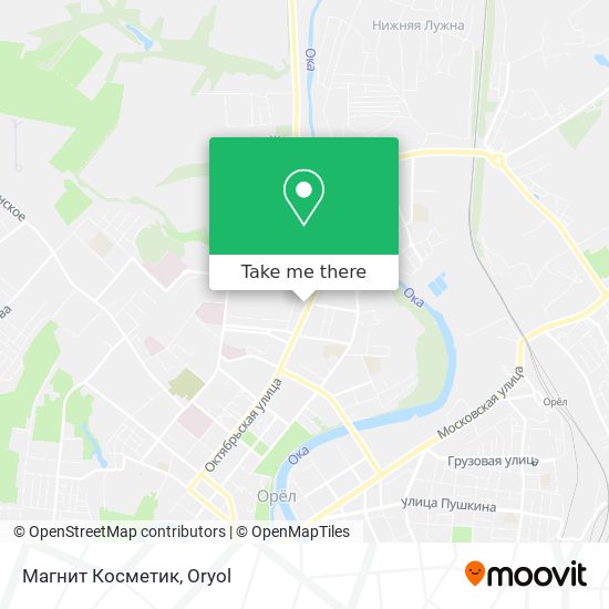 Магнит Косметик map