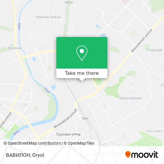 ВАВИЛОН map
