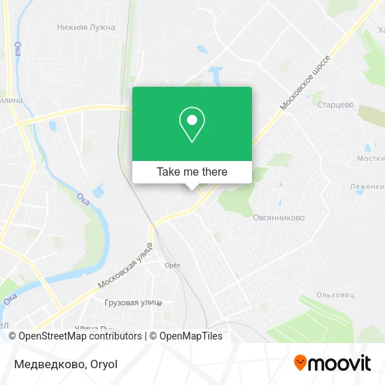 Медведково map