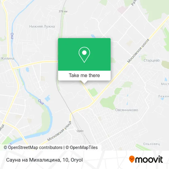 Сауна на Михалицина, 10 map