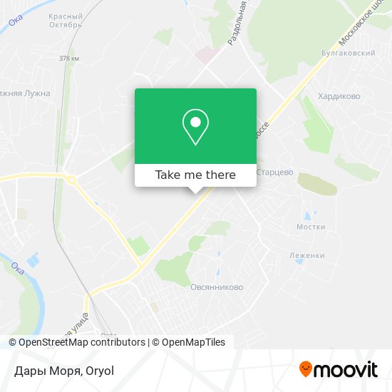 Дары Моря map