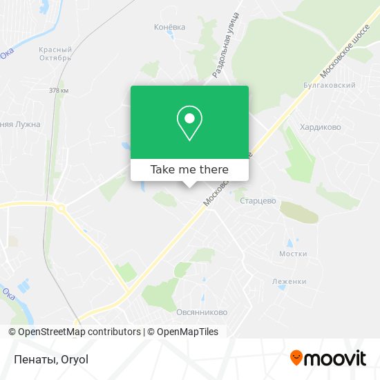 Пенаты map