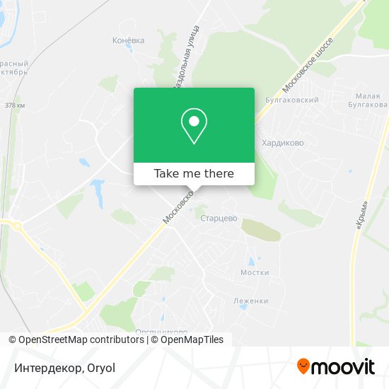 Интердекор map