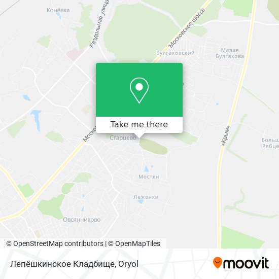 Лепёшкинское Кладбище map