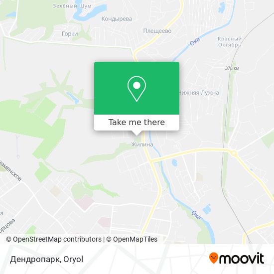 Дендропарк map