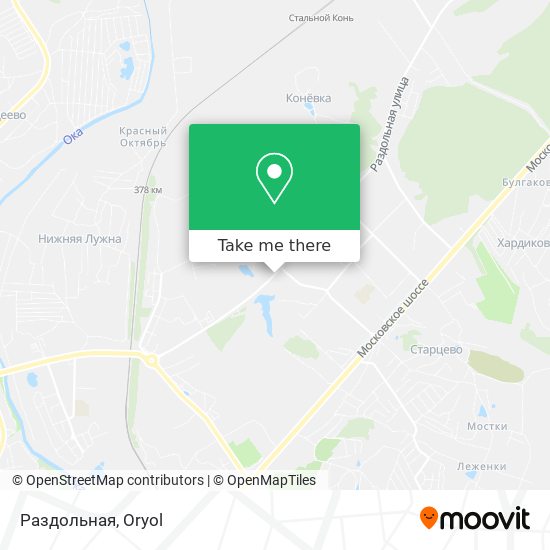 Раздольная map