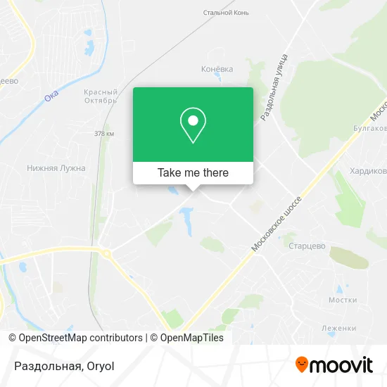 Раздольная map