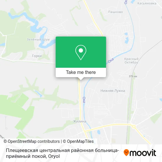 Плещеевская центральная районная больница-приёмный покой map