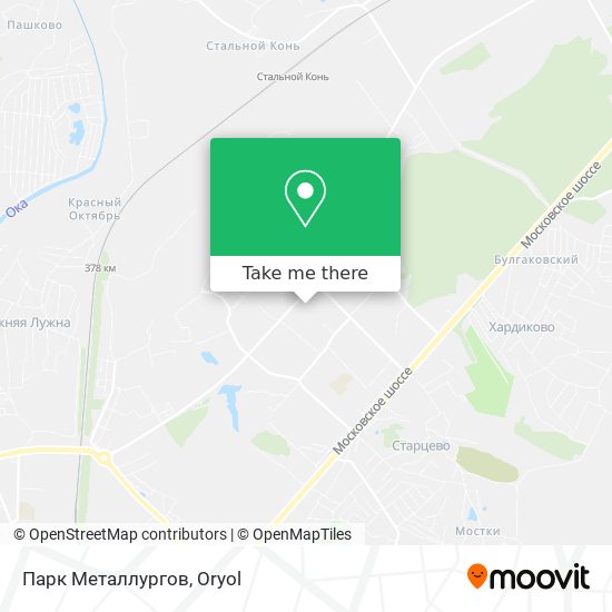 Парк Металлургов map